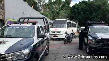 Asaltan ruta en pleno Centro de Cuernavaca - 24 Morelos
