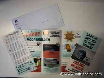 Politie Geraardsbergen/Lierde verdeelt 20 000 folders in de strijd tegen 'Online fraude'! - Editiepajot