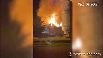 Teenage boy dies after being pulled from Shortsville house fire