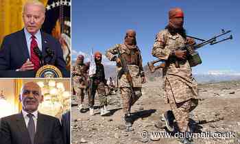 Biden DEFENDS US troop withdrawal in Oval Office meeting with the Afghan president