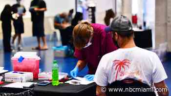 Florida's Covid Cases Jump Slightly, Vaccination Rate Remains Below 60%