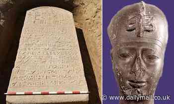 Farmer stumbles across 2,600-year-old tablet from pharaoh strangled to death by his own subjects