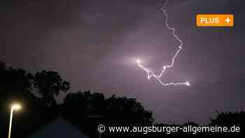 Schon wieder heftige Unwetter im Wittelsbacher Land - Augsburger Allgemeine