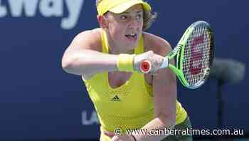 Ostapenko-Kontaveit in Baltic final battle - The Canberra Times