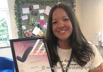 Barnoldswick headteacher receives 'Certificate of Excellence' in Pearson awards