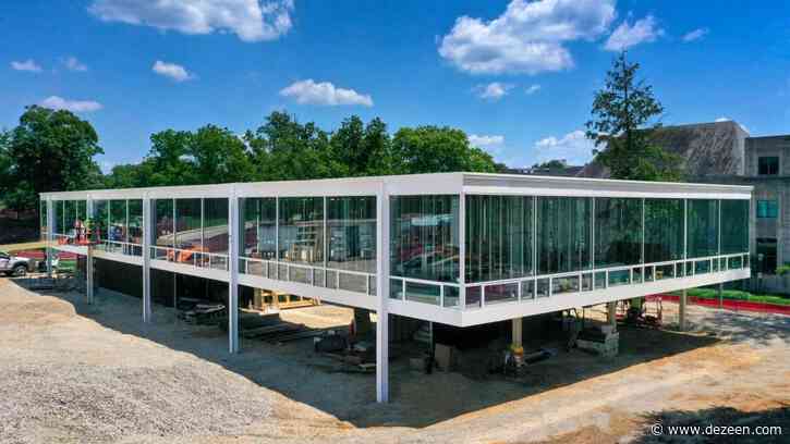 This week a Mies van der Rohe-designed building was built in Indiana