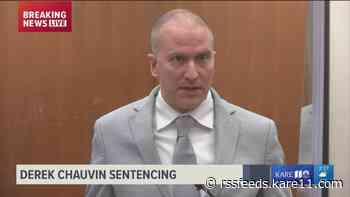 Derek Chauvin, mother speak at sentencing hearing for murder of George Floyd