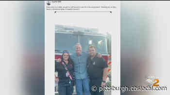 Jeff Daniels Snaps Pic With EMS Workers While Filming Show In Fayette Co.