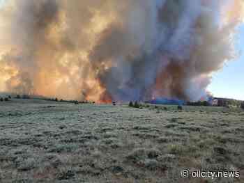‘West’ fire near Wyoming–Colorado border at 3,107 acres, 30% contained - Oil City News