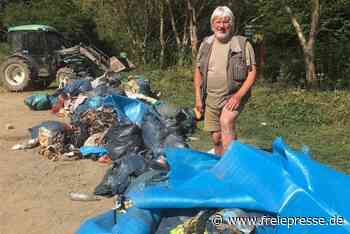 Müllberge bei Mühlwand: Suche nach Verursacher läuft - Freie Presse