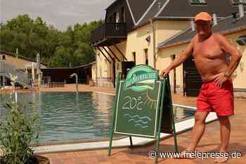 Sonniger Saisonstart im Lengenfelder Freibad - Freie Presse