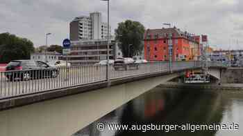 Mit fast drei Promille: Radfahrer kracht auf Gänstorbrücke gegen Laterne - Augsburger Allgemeine