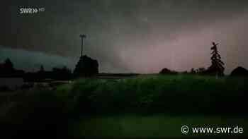 Unwetter in BW: Feuerwehr-Großeinsätze in Ulm und St. Blasien - SWR