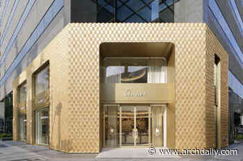 Cartier Shinsaibashi Façade / Klein Dytham architecture - ArchDaily