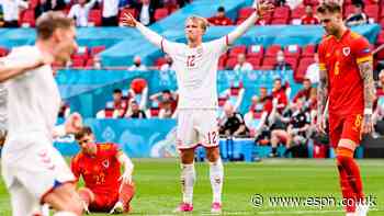 Denmark thrash Wales to reach Euro quarters