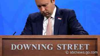 UK health minister resigns after breaching coronavirus rules