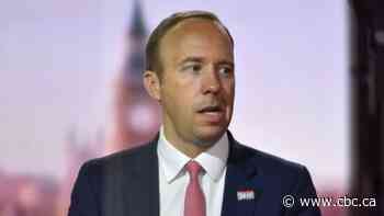 U.K. health secretary resigns after breaking COVID-19 rules by kissing aide