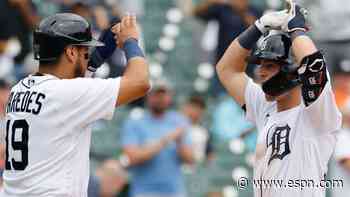 Zack Short, Detroit Tigers cool off Houston Astros as their 11-game winning streak comes to an end - ESPN