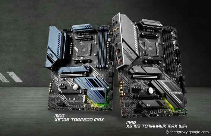 MAG X570S motherboards with military inspired designs