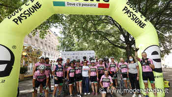 I ciclicsti del "Riding for Parkinson's" fanno tappa a Modena - ModenaToday