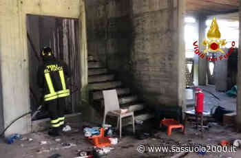 Incendio in edificio abbandonato in via Finzi a Modena - sassuolo2000.it - SASSUOLO NOTIZIE - SASSUOLO 2000