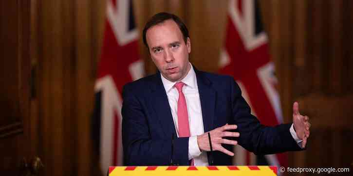 UK Health Secretary resigns after leaked photos showed him kissing an aide