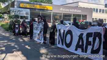 Proteste bei Veranstaltung der AfD in Neu-Ulm