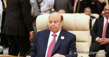 Yemen's president Hadi headed to the U.S. for usual medical checkups - SABA - Reuters