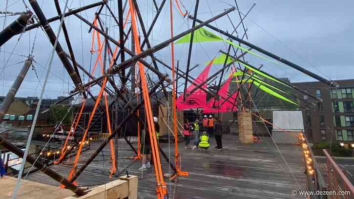 Antepavilion building "smashed up" and staff arrested in police raid on design workshops