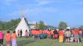Survivors, community honour 751 unmarked graves at Sask. residential school site with vigil