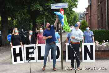 Mol huldigt Heldenstraat in