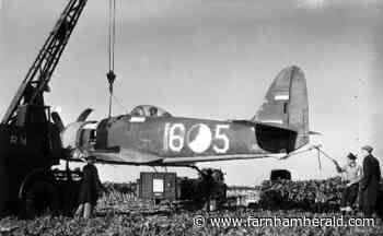 Peeps into the Past: Scars of Spitfire crash still visible - Farnham Herald