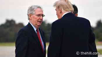 McConnell urged Barr to speak out on Trump's election claims