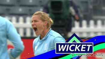 England v India: Shafali Verma caught by Anya Shrubsole for 15