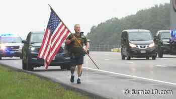 VFW post commander in Rhode Island making trek in rain for Purple Heart veterans - WJAR
