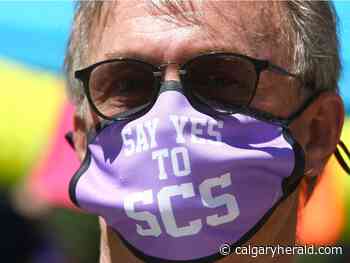 Calgarians rally in support of Beltline supervised consumption site - Calgary Herald