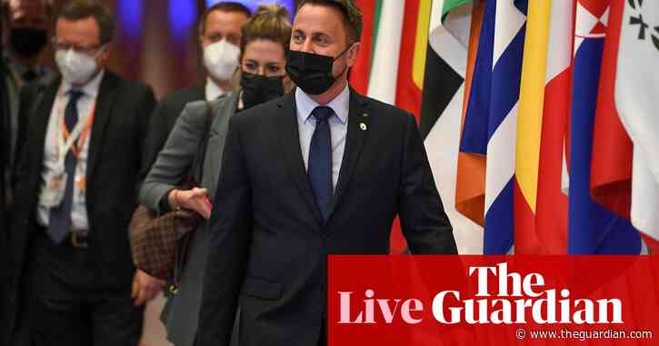 Covid live news: Luxembourg PM ‘tests positive for Covid’; UK records 14,876 new cases