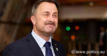 Luxembourg PM Bettel tests positive for coronavirus - POLITICO Europe