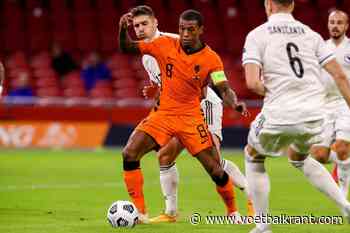 Georginio Wijnaldum is zwaar ontgoocheld na de nederlaag van Oranje tegen Tsjechië