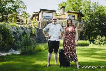 Antwerpen vanuit de hemel: Johan en Christel wonen op metershoge neprots op Schildestrand - Gazet van Antwerpen