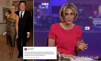Emily Maitlis reprimanded by BBC after sharing Piers Morgan tweet that criticised response to Covid