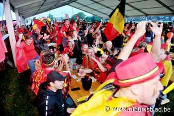 In negentig minuten naar pure euforie: onze man viert overwinning Rode Duivels tussen duizend andere supporters in Lochristi