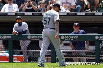 LHP Santiago Ejected, Glove Confiscated During Mariners' Win