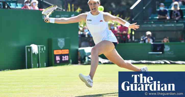 Johanna Konta out of Wimbledon after one of her team tests positive for Covid