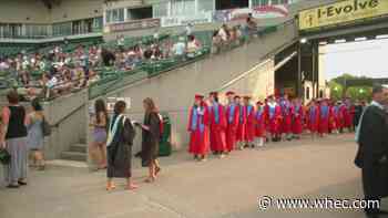 Fairport seniors celebrate graduation ceremony at Frontier Field
