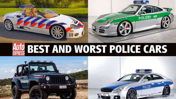 Police cars: the world's best and worst