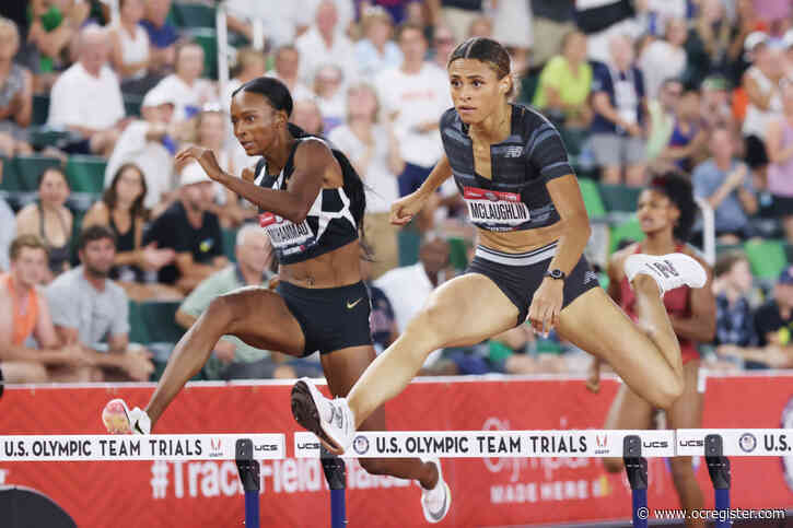 Sydney McLaughlin shatters 400 hurdles world record at Olympic Trials ...