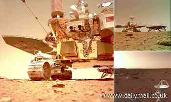 Mars: China's space agency releases stunning footage of Zhurong rover on the Red Planet 