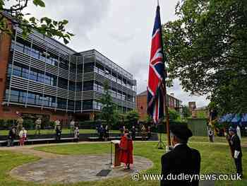 Dudley flies flag for armed forces | Dudley News - Dudley News
