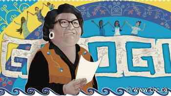 Google doodle pays tribute to Indigenous women's rights advocate Mary Two-Axe Earley